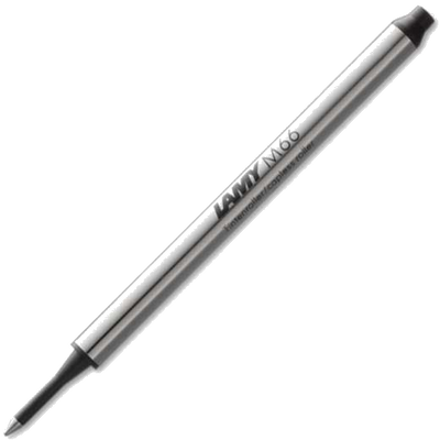 lamy m66 black broad rollerball pen refill
