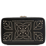 This Black Marrakesh Zip Jewellery Case was designed by WOLF 1834.