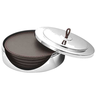georg jensen manhattan set of 4 coasters