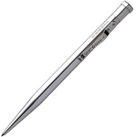 This is the Yard-O-Led Diplomat Polished Silver Plain Ballpoint Pen.