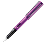 This LAMY fountain pen is part of the Al-star collection and is made from aluminium.