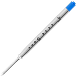 Hugo Boss Blue ballpoint pen refill with a medium nib.