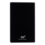 Montblanc hardback small lined notebook.