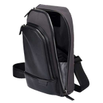 tumi black sling bag