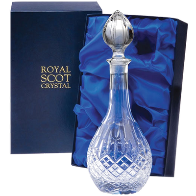 royal scot crystal london 100cl wine decanter packaging