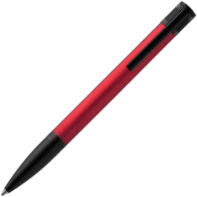 boss brushed red explore ballpoint pen