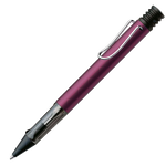 This Lamy ballpoint pen comes with a purple barrel.