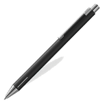 lamy econ matte black ballp