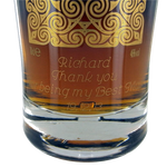 Wheelers Luxury Gifts specialise in engraving onto bottles.