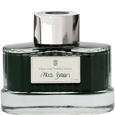 gvfc moss green ink bottle 75ml