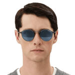 mb tinted sunglasses blue