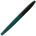 cross green calais rollerball pen cap on