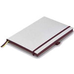 This is the LAMY Black Purple A6 Hardcover Ruled Notebook.