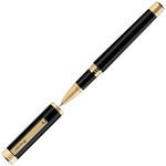 This Black & Yellow Gold Zero Rollerball Pen has been designed by Montegrappa.