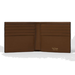 paul smith signature stripe canvas 8cc wallet