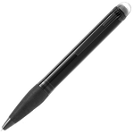 Montblanc's StarWalker Black Cosmos Doué Ballpoint Pen features a metal cone.