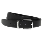 This Hugo Boss belt is made from a textured leather material.