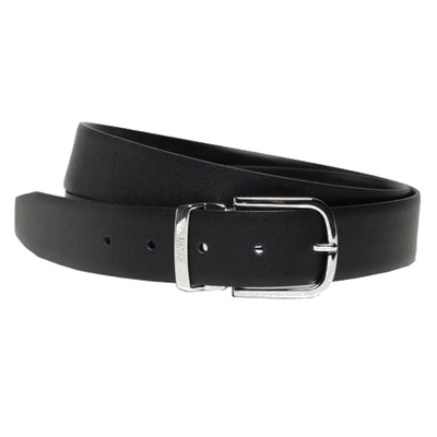 black leatherboss belt