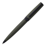 This khaki ballpoint pen has a matt lacquer finish.