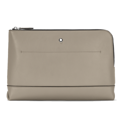 montblanc dusty grey pochet