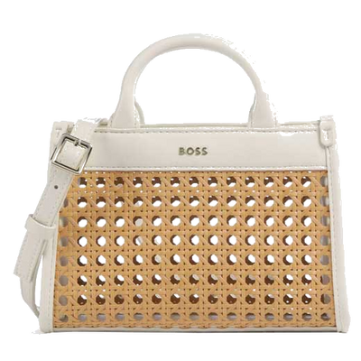 boss beige handbag