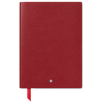 Red #163 Fine Stationery Lined Notebook designed by Montblanc.