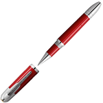 This Montblanc Special Edition Enzo Ferrari Great Characters Rollerball Pen has been crafted out of resin.