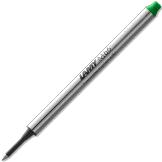 lamy m66 green medium rollerball pen refill