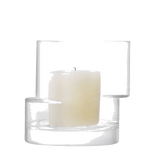 lsa signature tier small lantern vase with candle
