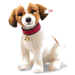 This is Matty the Jack Russell Terrier designed by Steiff.