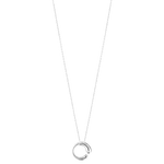 This is the Georg Jensen Sterling Silver Mercy Small Pendant.