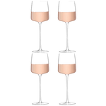 Standard Metropolitan 4 x White/Rosé Wine Glasses designed by LSA.