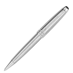 Geometrically engraved pattern on the Montblanc Ballpoint pen makes for an easier grip.