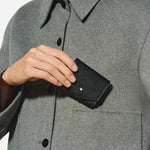 The Black Sartorial Leather Coin Case by Montblanc.