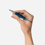 The PolarGreen StarWalker Metal Fountain Pen F by Montblanc.
