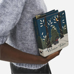 The Book Street Winter Tales Teal Small Flapover Cross Body Bag by Radley.