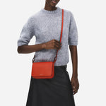 The Westwell Lane Flame Small Flapover Cross Body Bag by Radley.