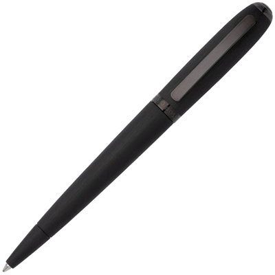 hugo boss black contour brushed ballpoint pen