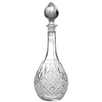 This Royal Scot Crystal London 100cl Wine Decanter has been crafted out of hand-cut crystal.