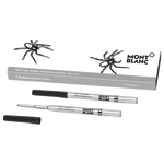 The Montblanc grey Heritage Spider ballpoint pen refills.