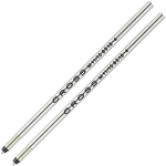 Cross Mini Ballpoint Black Refills with a medium nib - for clear and neat writing.