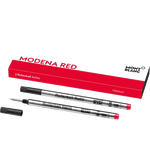 This is the Montblanc Modena Red Rollerball Refill (M).