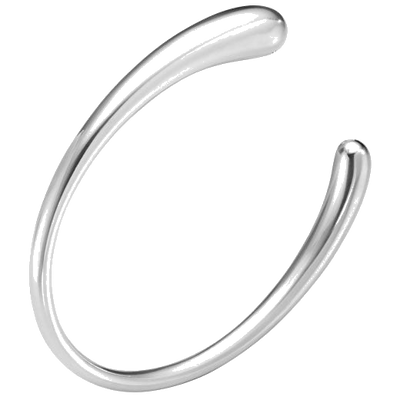 This is the Georg Jensen Sterling Silver Mercy Open Bangle.