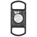 This Dark Storm Carbon Fibre Cigar Cutter is designed by S.T. Dupont Paris.