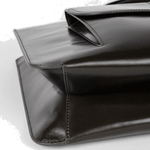 leather shoulder bag brown