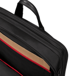 black nylon briefcase samso 1