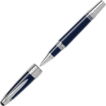 The Montblanc John F. Kennedy rollerball pen with cap.