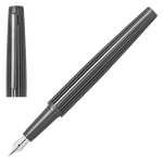 Hugo Boss Nitor Brass Fountain Pen Gunmetal
