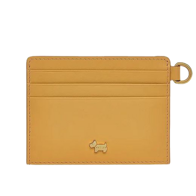 1 radley pockets pecan small card holder 111483