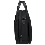 This XBR 2.0 Expandable Briefcase 15.6" by Samsonite has top handles and a detachable shoulder strap.
